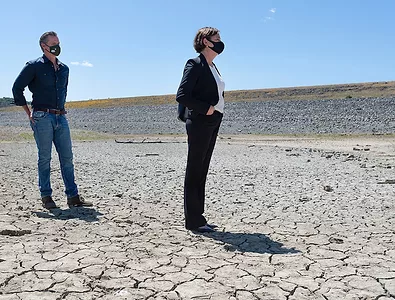 Newsom Nemeth Mendocino drought