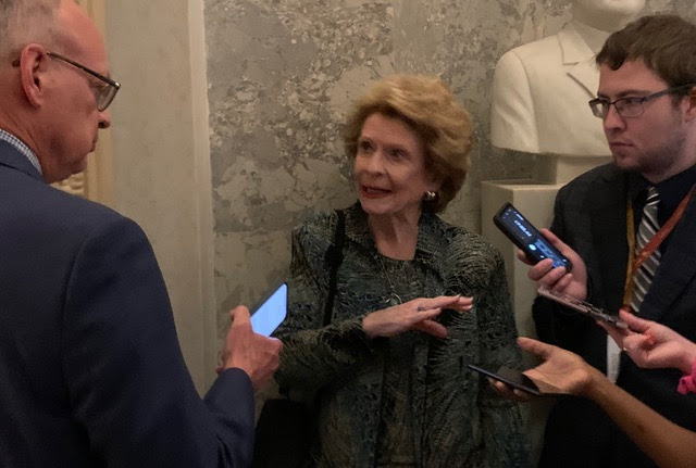 Phil and Noah interviewing Stabenow.jpg