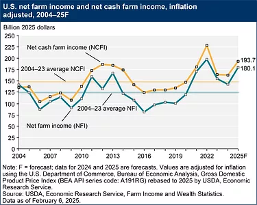 Net farm income and net cash income Feb2025 real.png