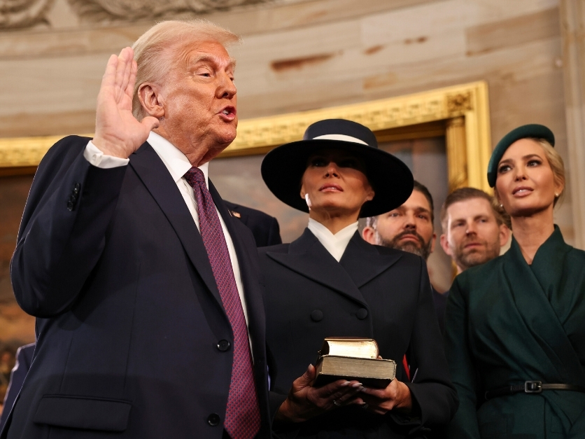 Trump inauguration Melania US Capitol AP photo .jpg