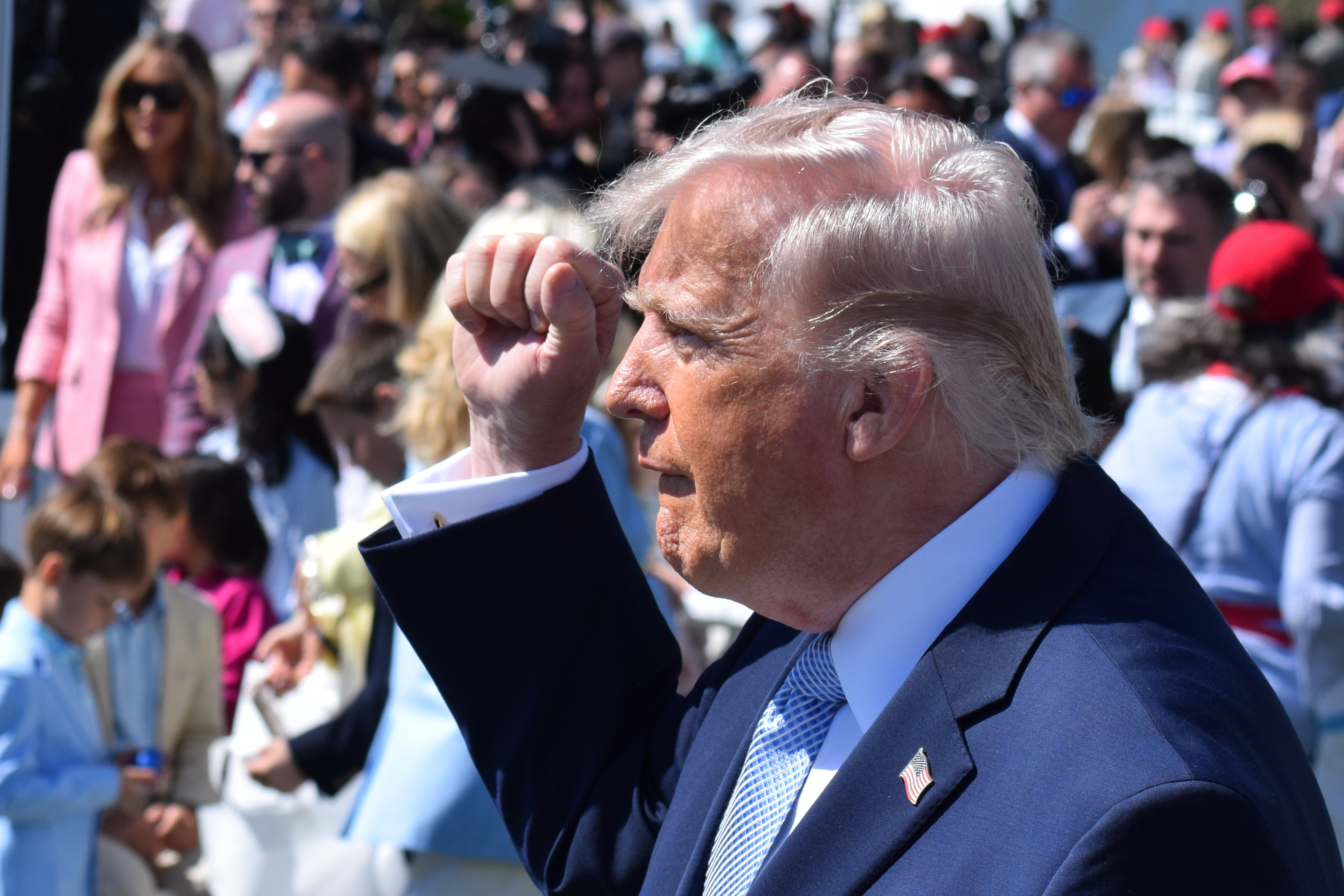 Donald Trump White House Easter Egg Roll 2026 5.jpg