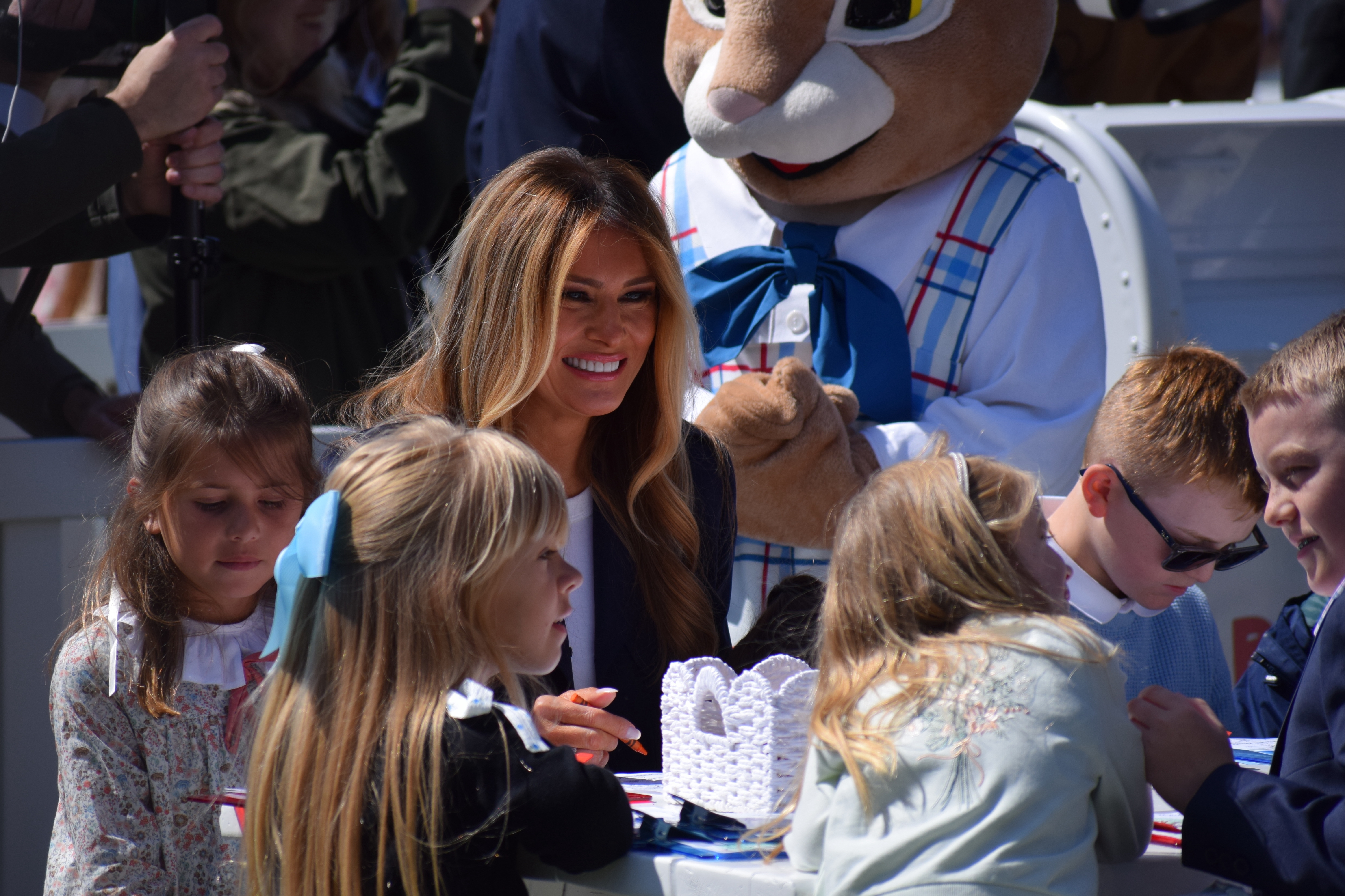 Melania Trump children WHEER 2026.jpg