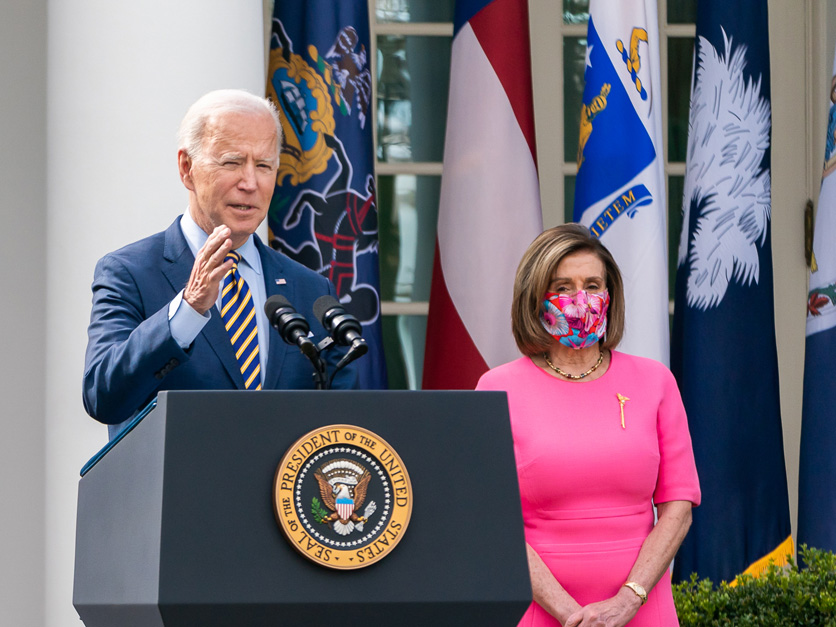 Joe Biden and Nancy Pelosi