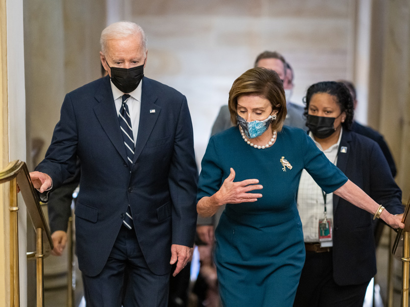 Joe Biden and Nancy Pelosi