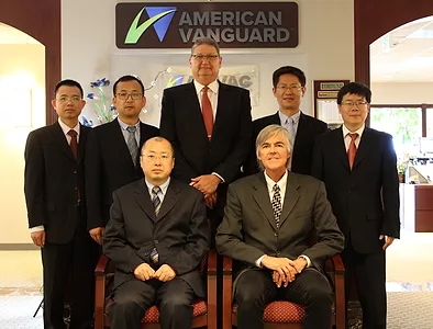 AMVAC Chinese visit