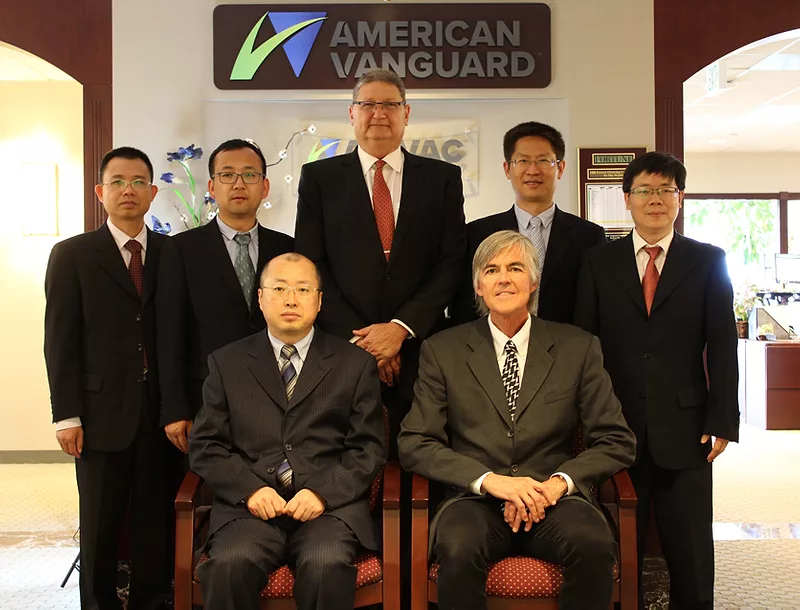 AMVAC Chinese visit