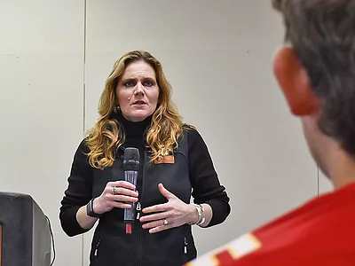 Audrey Bettencourt at World Ag Expo 2024