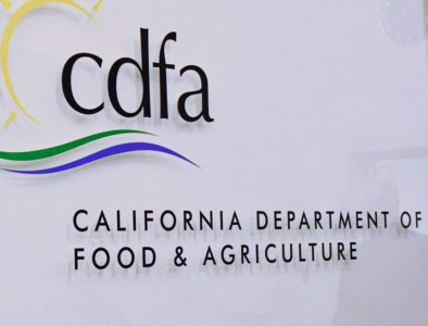 CDFA sign
