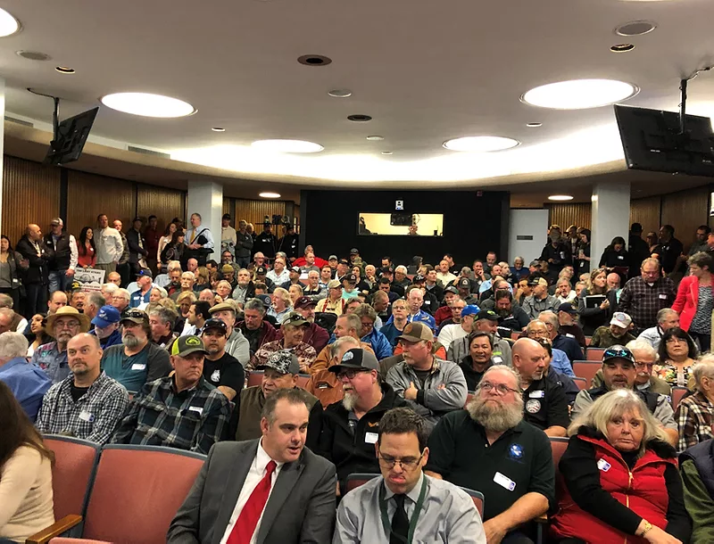 striped bass crowd
