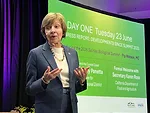 Karen Ross at Biological Summit
