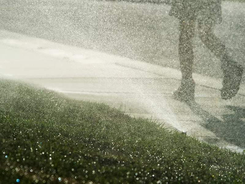 Lawn sprinklers