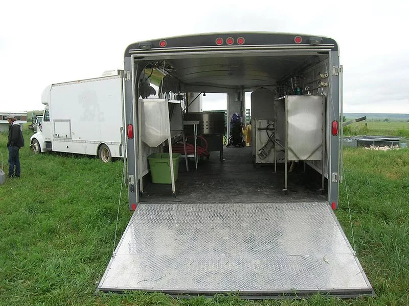 Mobile slaughter operation