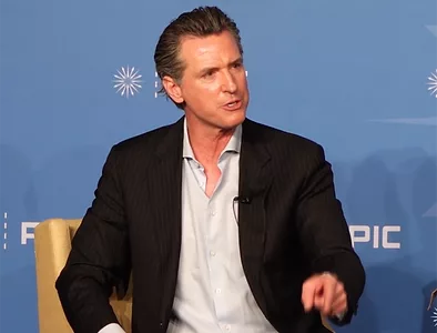 Gavin Newsom at PPIC event
