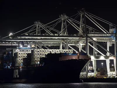 Port of Oakland, in Oakland, CA