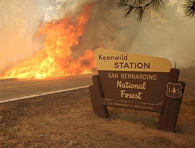 San Bernardino fire