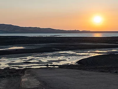 San Luis Reservoir in drought DWR