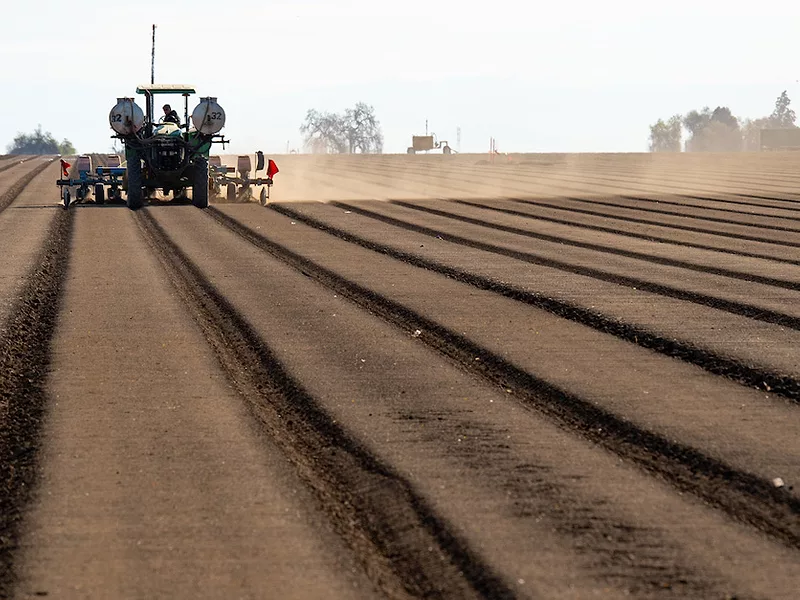Yolo County crop field DWR