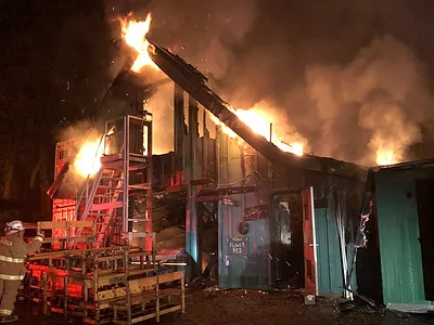 barn fire