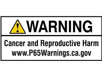 Prop 65 label