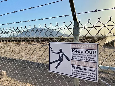 solar project fencing