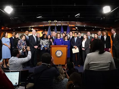 Nancy Pelosi and USMCA House Democrats