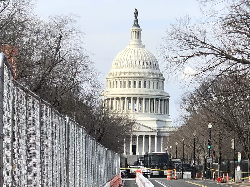 Capitol on 1/19/2021