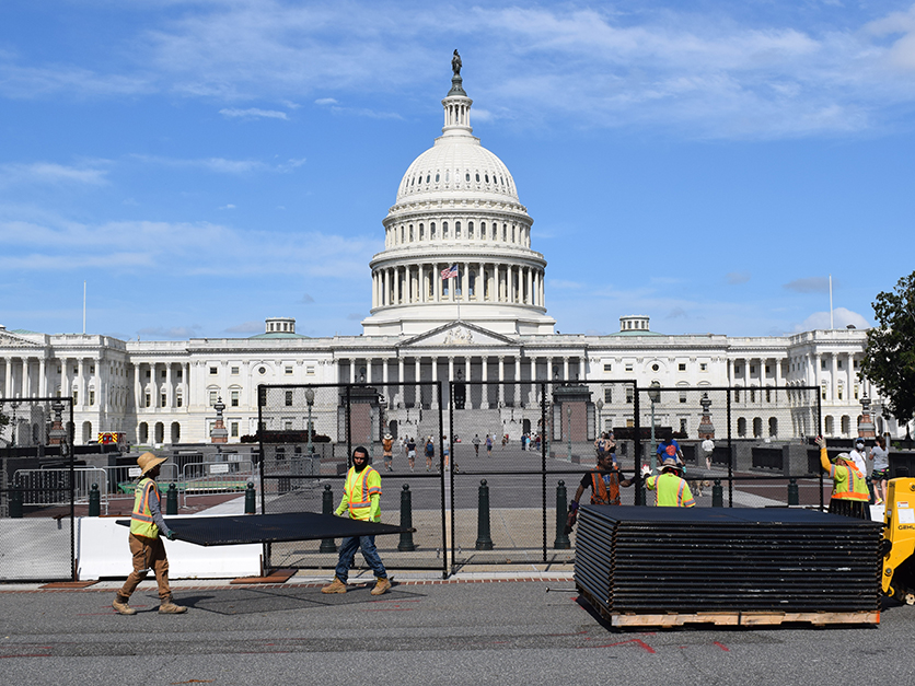 Capitol fence coming down
