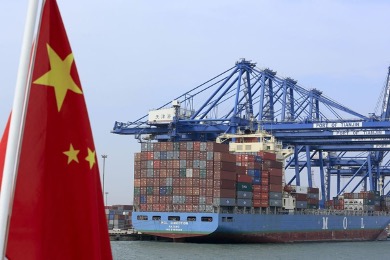 china trade ship