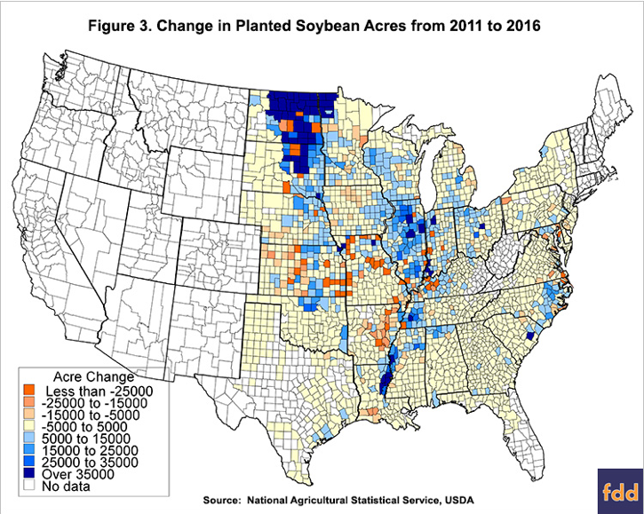 FDD soybean chart