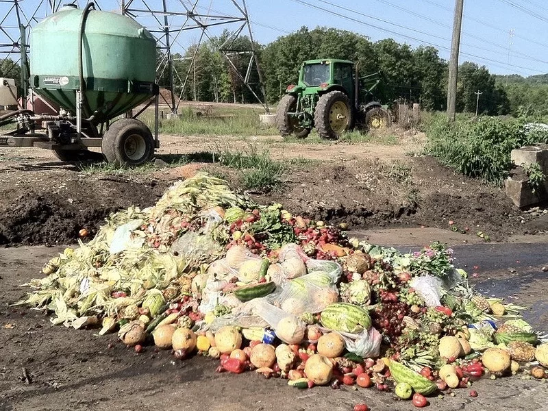 Food waste - produce (EPA photo)