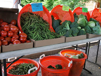 Farmers Market Produce Stand