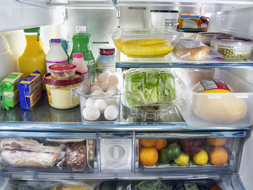 Food refrigerator storage