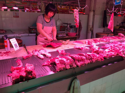 China wet market