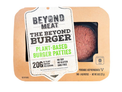 Beyond Meat packaging