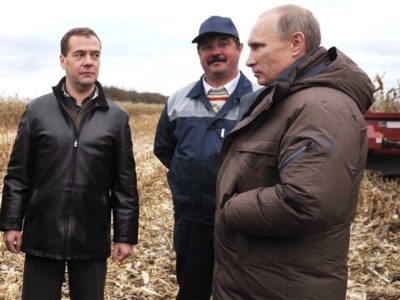 Putin on the farm