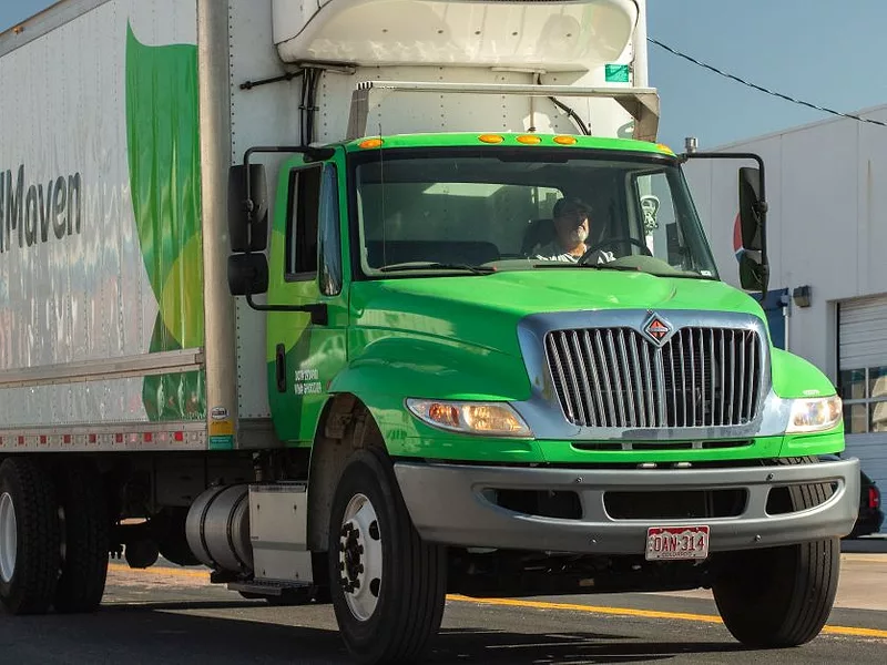 Delivery truck FoodMaven
