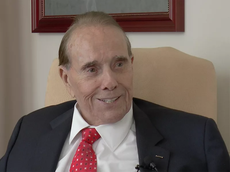 Former Senate Majority Leader Bob Dole