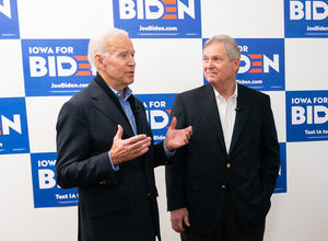 Joe Biden and Tom Vilsack