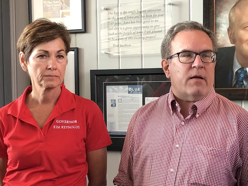 Andrew Wheeler and Kim Reynolds