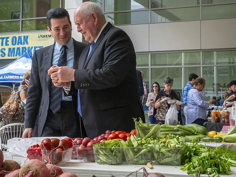 Sonny Perdue and Scott Gottlieb