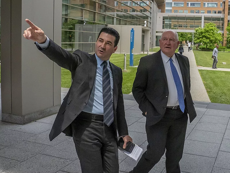 Sonny Perdue and Scott Gottlieb