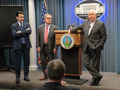 Sonny Perdue, Andrew Wheeler, and Scott Gottlieb