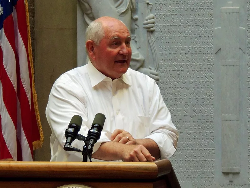 Ag Secretary Sonny Perdue