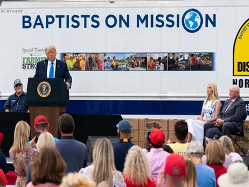 Tump pence mission1