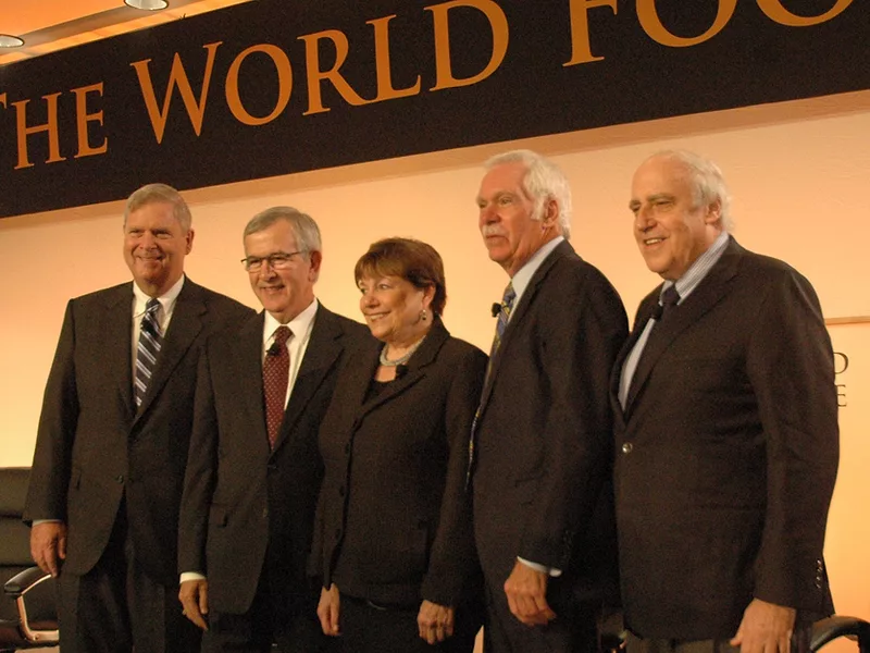 Secretaries of Agriculture at the World Food Prize