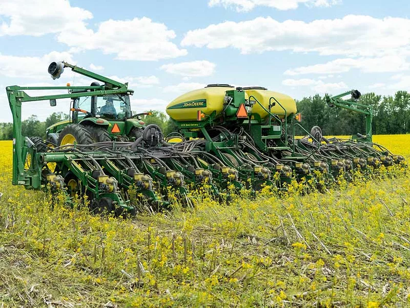Planting into cover crops