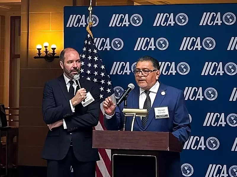 Minister Maynor Estrada, Agriculture Minister of Guatemala .webp