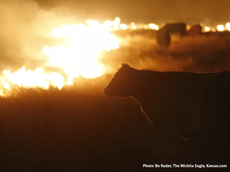Kansas wildfire