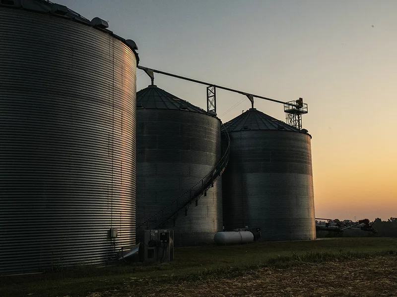 Grain bins