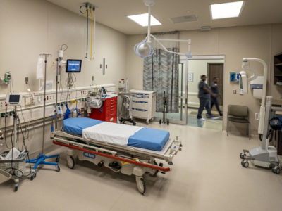 Rural hospital room